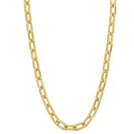 Design Collection Gold-Tone Oval Link Chain Necklace