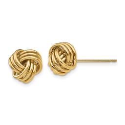Gold Classics(tm) 14kt. Gold Triple Twisted Stud Earrings