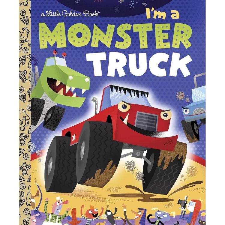 Little Golden Books(R) I''m a Monster Truck