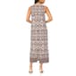 Womens MSK Sleeveless Scroll Maxi Dress - image 2