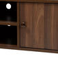 Baxton Studio Alard 2 Door Walnut TV Stand - image 5