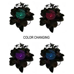 DAK 15in. LED Color Changing Solar Powered Flower Garden Stake