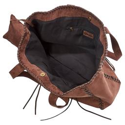 Sam & Hadley Ultrasuede Tote with Charm