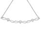 Diamond Classics&#8482; Sterling Silver Triple Heart Bolo Bracelet - image 3