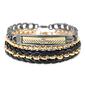 Mens American Exchange Two-Tone Pendan/Bracelets/Sunglasses - image 3