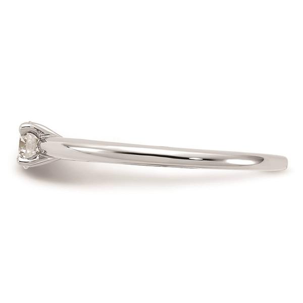 Pure Fire 14kt. White Gold Lab Grown Diamond Solitaire Ring