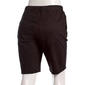 Petite Royalty Elastic Waist Bermuda Short w/Fray Hem - image 3