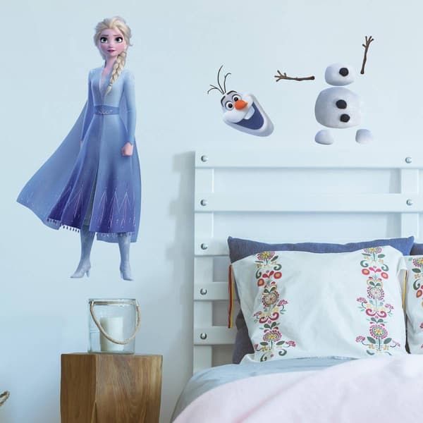 RoomMates(R) Frozen II Elsa And Olaf Peel &amp; Stick Giant Wall Decal - image 