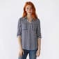 Juniors A. Byer Stripe Portofino Blouse - image 1