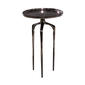 9th & Pike® Black Aluminum Contemporary Accent Table - image 3