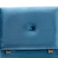 Baxton Studio Elias Sky Blue Velvet Fabric & Wood Storage Ottoman - image 6