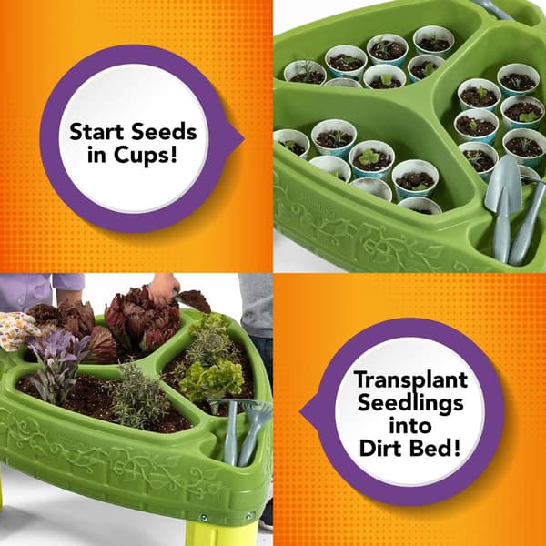 Simplay3 Seed to Sprout Raised Garden Planter