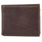 Mens Chaps Buff Oily Passcase Wallet - image 1