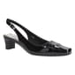 Womens Easy Street Catie Slingback Pumps - Black Patent - image 1