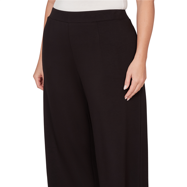 Plus Size Alfred Dunner Seville Pull-On Wide Leg Casual Pants