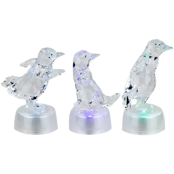 Northlight Seasonal LED Penguin Christmas Décor - Set of 3