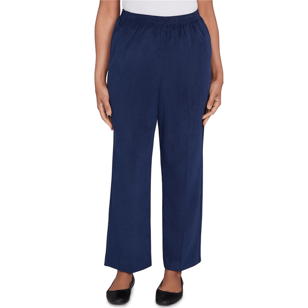 Womens Alfred Dunner Classics_F6 Corduroy Elastic Waist Pant - image 