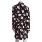 Womens Jones New York Long Sleeve Floral Notch Collar Nightshirt - image 2