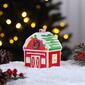 Mr. Christmas 5in. Nostalgic Ceramic Village Barn - image 2
