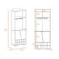 FM FURNITURE Bahamas Dark Oak Corner Bar - image 7