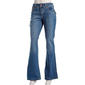 Juniors Celebrity Pink Back Flap Flare Jeans - image 2