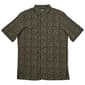 Mens Campia Short Sleeve Geometric Button Down Shirt - image 1