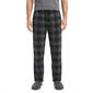 Mens Architect(R) Plaid Rolled Pajama Pants - Black/Grey - image 1