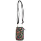 Womens Buxton Everywhere Crossbody Wallet - Painted Meadows - image 4