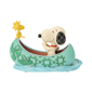 Jim Shore Peanuts Snoopy and Woodstock in Canoe Figurine - image 5