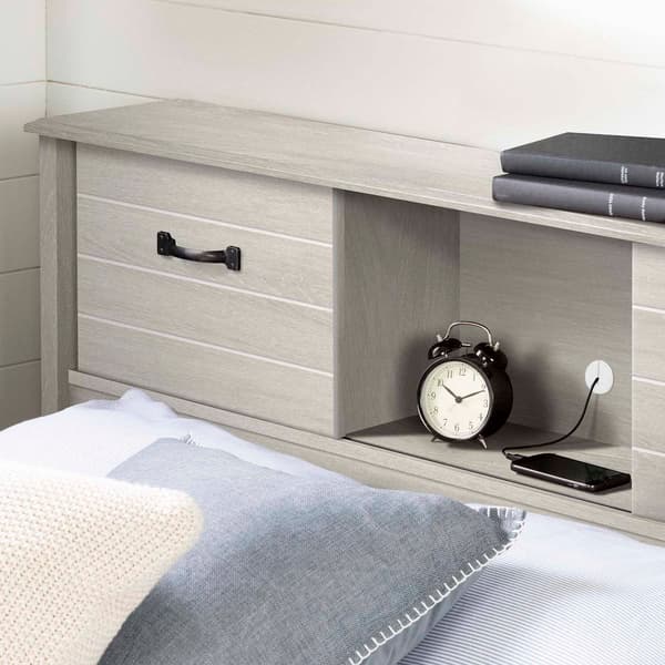 South Shore Ulysses Full Bookcase Headboard