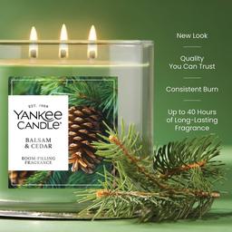 Yankee Candle® Balsam Cedar 3-Wick Jar Candle