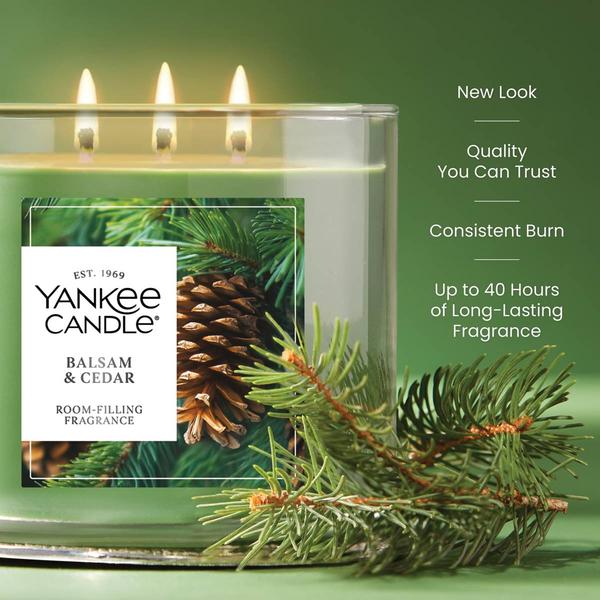 Yankee Candle® Balsam Cedar 3-Wick Jar Candle