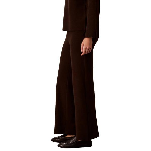 Womens Calvin Klein Solid Pull On Casual Pants