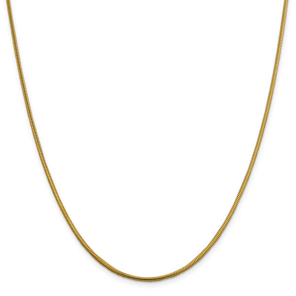 Gold Classics&#40;tm&#41; 1.85mm. 14kt. Gold Snake Chain Necklace - image 
