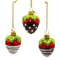 Kurt S. Adler Noble Gems™ Chocolate Strawberry Ornaments Box - image 2