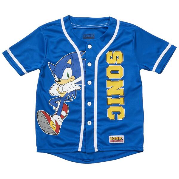Boys &#40;8-20&#41; Freeze Sonic Jersey - image 