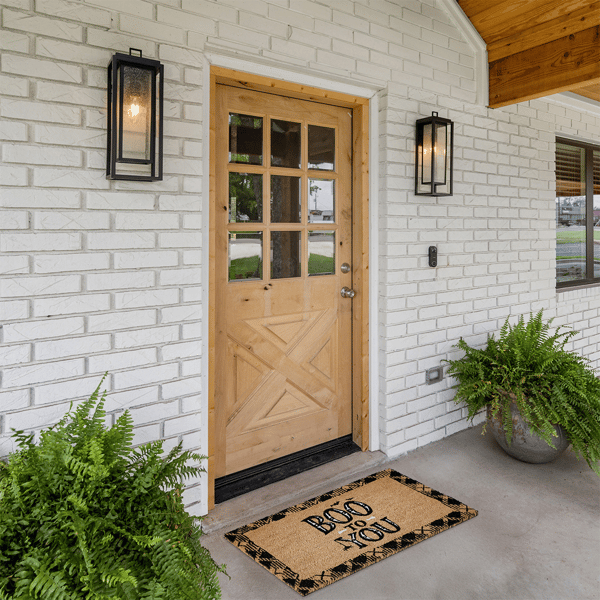 Hallmark Boo to You Outdoor Coir Doormat