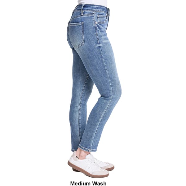 Womens Royalty Premium Straight High Rise Classic Skinny Jeans