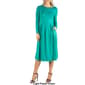 Womens 24/7 Comfort Apparel Fit &amp; Flare Pocket Dress - image 6