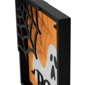 Northlight Framed 3D Ghost & Spider Web "Boo" Halloween Wall Sign - image 4