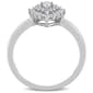 Diamond Classics™ 14kt. White Gold 1/2ctw. Diamond Teardrop Ring - image 3