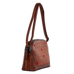 Sam & Hadley Embroidered Dome Crossbody