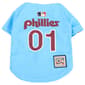 Phillies Light Blue Throwback Pet Shirt - image 1