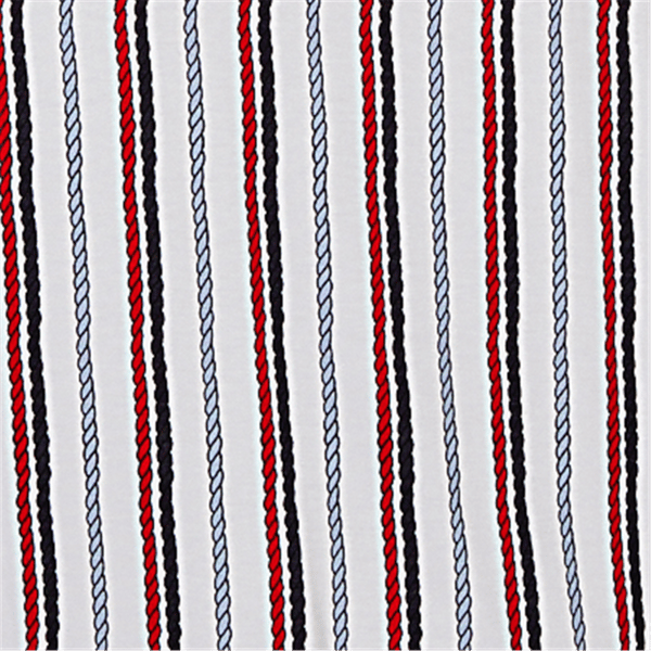 Plus Size Emaline Sapphire Serenade II Stripe Rope Blouse