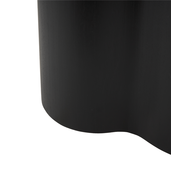 9th & Pike® Modern Black Wood Accent Table