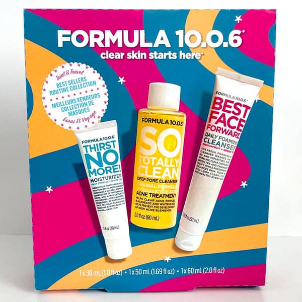 Formula 10.0.6 3pc. Trial Size Skincare Set