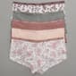 Womens Laura Ashley(R) 5pk Cotton Spandex Boyshort - LS2186-5PKT - image 1