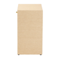 bali & pari William Grasscloth 1-Drawer Nightstand with Shelves - image 4