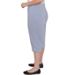 Plus Size Alfred Dunner Land of the Free Pinstripe Clamdiggers - image 4