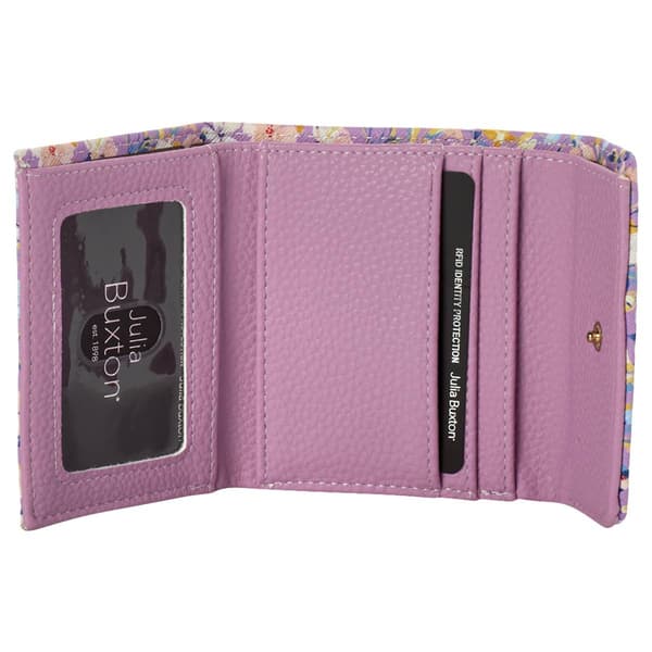 Womens Buxton Mini Trifold Wallet